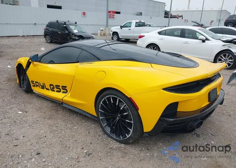 2021 Mclaren Gt Coupe z USA, uszkodzony, nr VIN SBM22GCAXMW001327